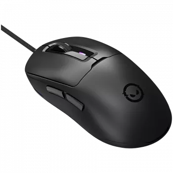 LORGAR MSA10R Rato Gaming com Fio, PixArt 3311, 6 Botões Programáveis, Preto (LRG-MSA10R-BK)