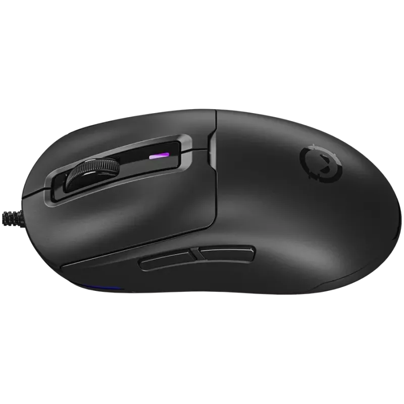 LORGAR MSA10R rato gaming com fio, PixArt 3311, 6 botões programáveis, preto (LRG-MSA10R-BK)