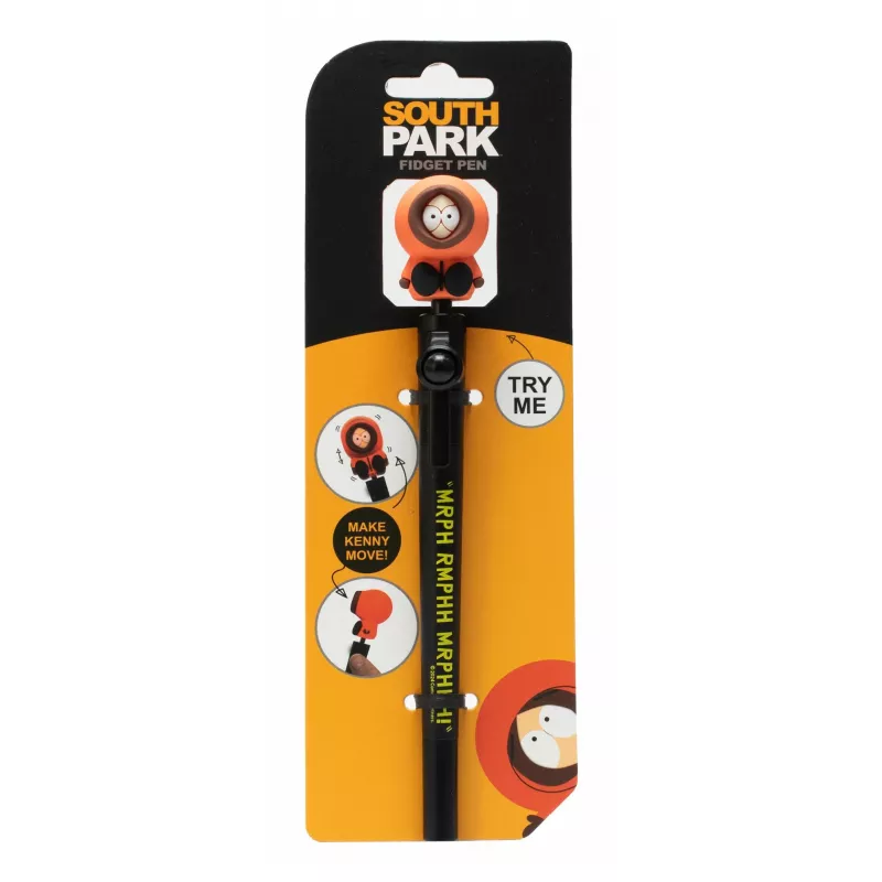 Caneta de esferográfica fidget THUMBS UP - South Park, tinta preta, 1,0 mm 5056563717447