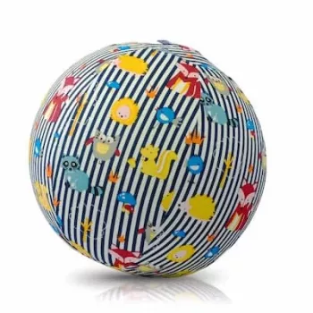BUBA BLOON Bubabloon balão de látex com revestimento de tecido, Animal Stripes Blue