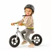 Chillafish Charlie 10 bicicleta de equilíbrio, prateado, 1,5-4 anos