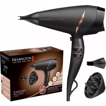 Remington Supercare Pro AC7200 secador de cabelo, 2200W, preto