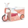 Chillafish Bunzi bicicleta de equilíbrio e triciclo 2 em 1, Flamingo Pink, 1-3 anos