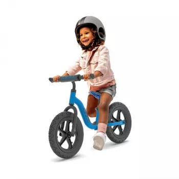 Chillafish Charlie Sport 12 bicicleta de equilíbrio, azul-marinho, 2-5 anos