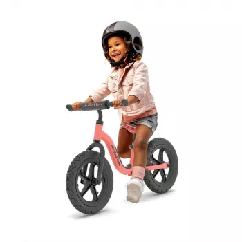 Chillafish Charlie Sport 12 bicicleta de equilíbrio, Flamingo Pink, 2-5 anos