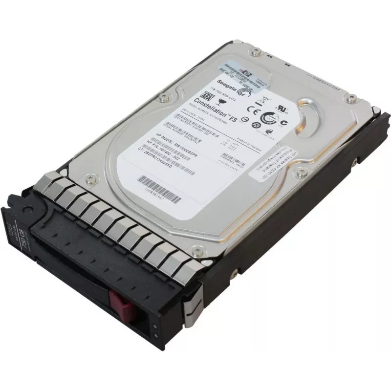 Disco rígido HPE 750GB 3,5 polegadas SATA 1,5Gb/s 7200 RPM Hot-Swap Midline