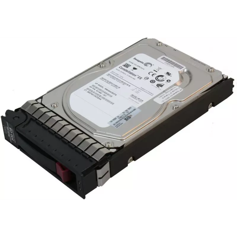 Disco rígido HPE 500GB 3,5 polegadas LFF SATA 1,5Gb/s 7200 RPM Hot-Swap (395501-001)