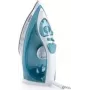 Ferro de engomar a vapor DOMO DO7060S 2200 W base cerâmica 40 g/min golpe de vapor azul/branco