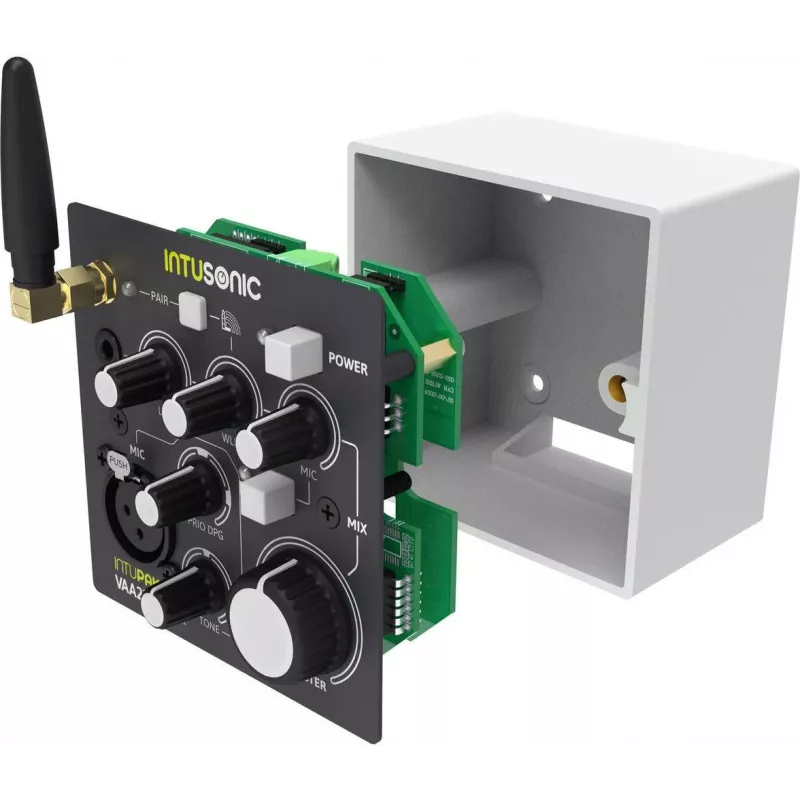 Pré-amplificador/misturador de encastrar INTUSONIC VAA22 12604195