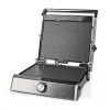 Grelhador de contacto Nedis 2000 W preto
