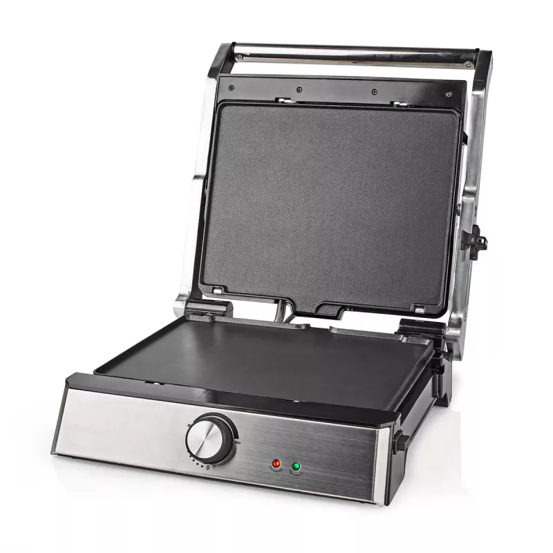 Grelhador de contacto Nedis 2000 W preto