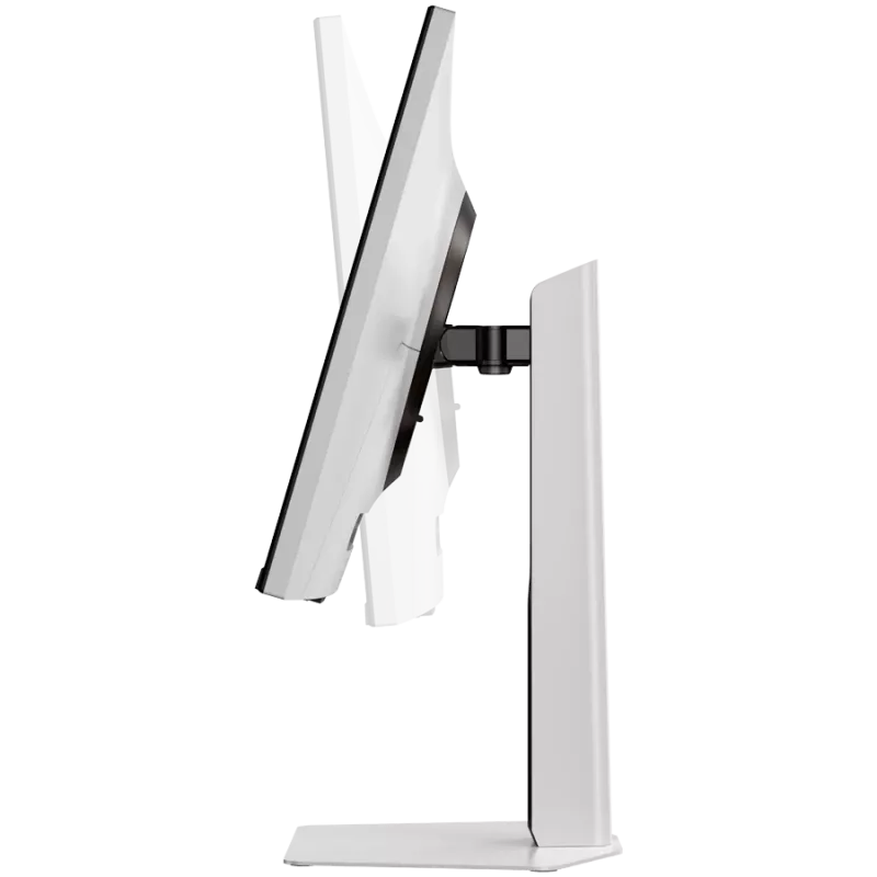 Monitor gaming LORGAR 24,5 polegadas Full HD IPS 400Hz, Dual LED, HDR600 Ready, altura ajustável, branco