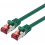 Cabo de rede LOGON Cat6 SSTP/PIMF 3m verde (TCR66SS030G)