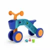 Veículo montável de 4 rodas Chillafish Itsibitsi com cesto, azul/laranja, 1-3 anos