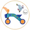 Veículo montável de 4 rodas Chillafish Itsibitsi com cesto, azul/laranja, 1-3 anos