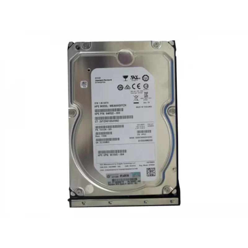 Disco rígido HPE 3TB 6G 7.2K LFF SATA Midline Low Power (862131-001)