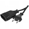 Cabo de extensão EXERTIS CONNECT, ficha euro para conector fêmea euro, preto, 1,8 m 573721