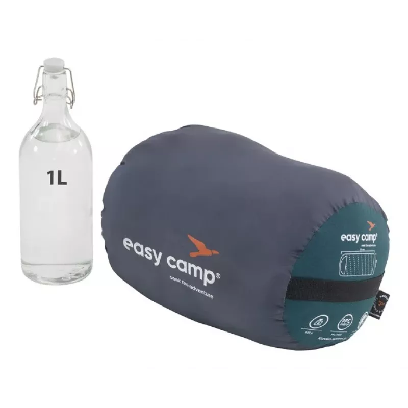 Saco-cama Easy Camp 240210 para adulto microfibra, Oxford, poliéster azul