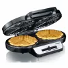 Máquina de waffles Melissa em forma de coração duplo 1200W aço inoxidável