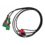 Cabo de áudio Apart CE3RY - bloco de terminais de parafuso de 3 polos para ficha RCA - 1,5 m