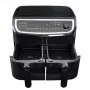 Gastronoma Dual Basket fritadeira de ar quente 9L 2400W preta