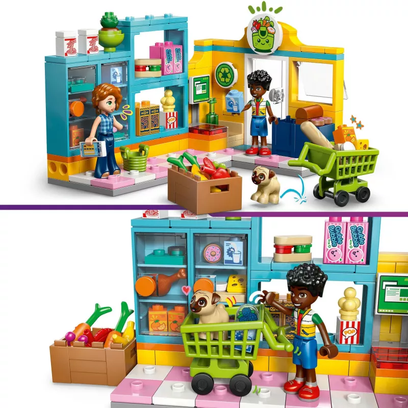 Conjunto de construção LEGO Friends 42680 Mini-supermercado Heartlake City
