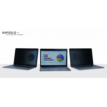 KAPSOLO filtro de privacidade de 2 vias para Microsoft Surface Pro 8 (2021), removível, 13 polegadas, 3:2, Anti-Glare KAP12846