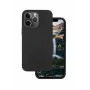 Capa traseira dbramante1928 Green Essentials para Apple iPhone 12 / 12 Pro - Night Black (plástico reciclado)