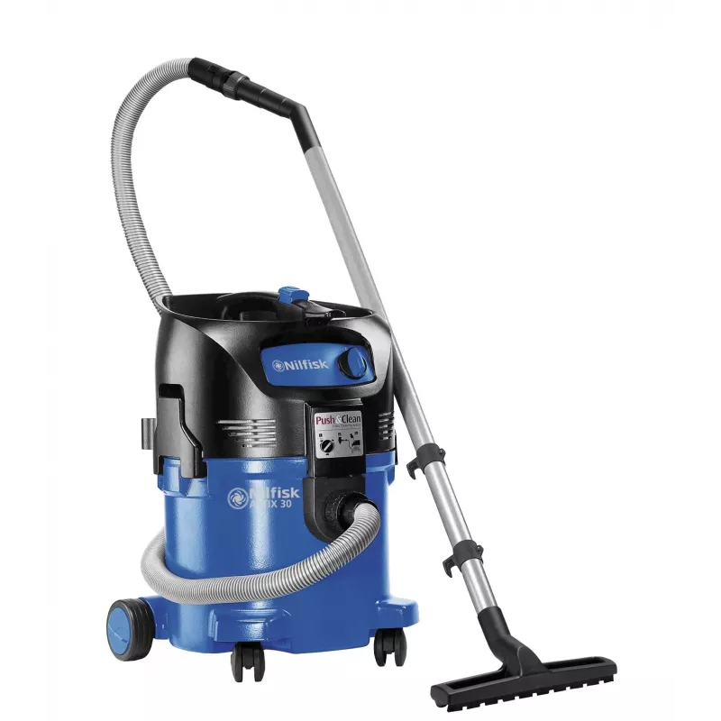 Aspirador de água e pó Nilfisk Attix 30-01PC 30L azul/preto 107413591
