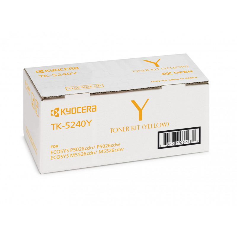 Toner Kyocera TK-5240Y amarelo (1T02R7ANL0) KYOCERA TK-5240Y 1T02R7ANL0