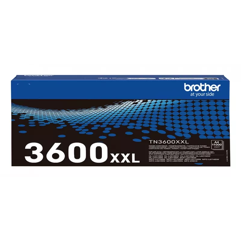 Cartucho de toner Brother TN-3600XXL preto (rendimento extra alto, 11.000 páginas) 8690963