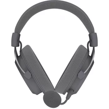Headset gaming sem fios ENDORFY VIRO Infra – cinzento-claro (dongle USB-C 2,4 GHz, Bluetooth, USB-C, jack 3,5 mm)
