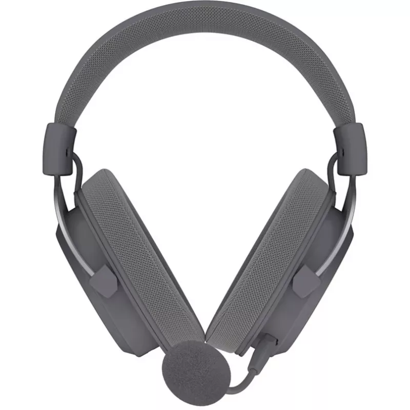 Headset gaming sem fios ENDORFY VIRO Infra – cinzento-claro (dongle USB-C 2,4 GHz, Bluetooth, USB-C, jack 3,5 mm)