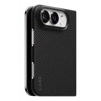 CARE by PanzerGlass Discovery Case com MagSafe para iPhone Fold (2026), preto/cinzento (CR83510)