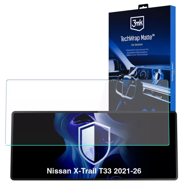 3MK PROTECTION Nissan X-Trail T33 (2021-2026) – 3mk TechWrap ecrã central mate