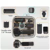 SUNNYLIFE Estojo rígido EVA para DJI Osmo Pocket 4P / 4 Pro / Adventure Combo – Cinzento