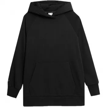 Mulher Sweatshirt 4F F0955 Preto profundo Tamanho M