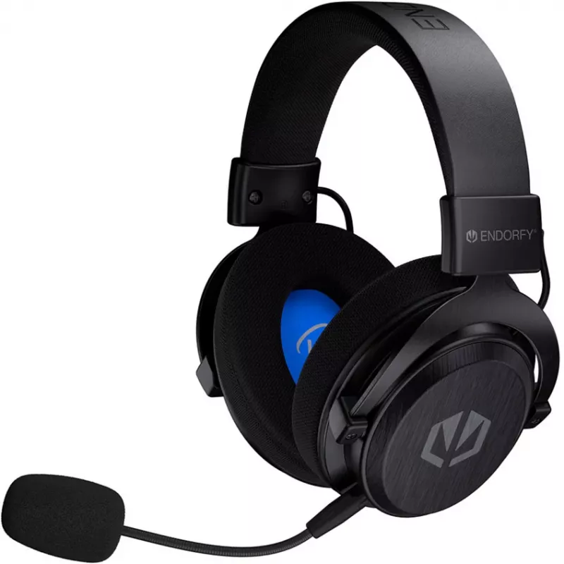 Headset de gaming sem fios ENDORFY VIRO Infra (preto, dongle USB-C 2,4 GHz, Bluetooth, USB-C, jack 3,5 mm)