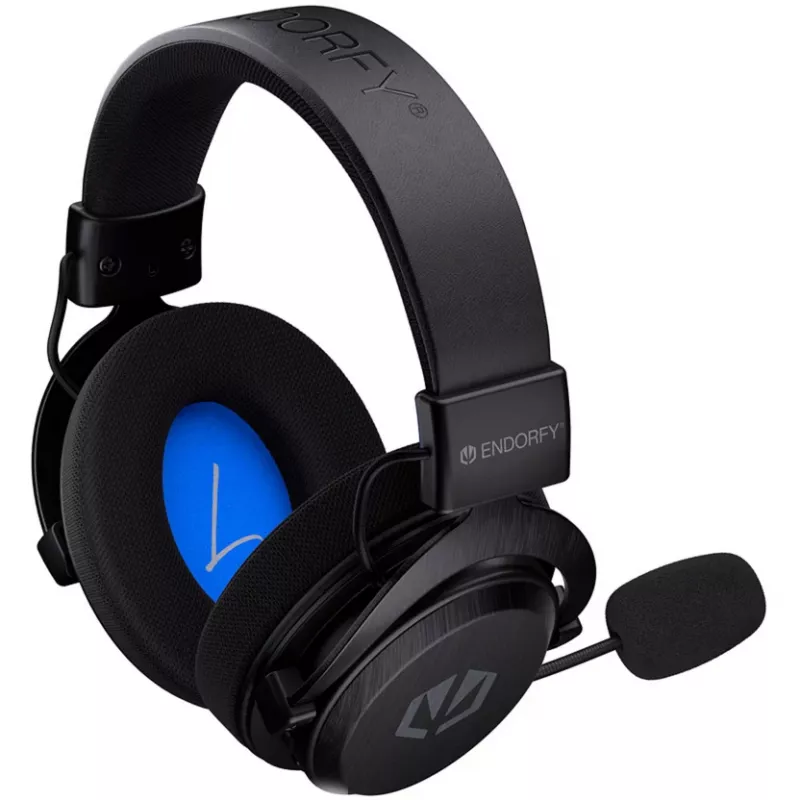 Headset de gaming sem fios ENDORFY VIRO Infra (preto, dongle USB-C 2,4 GHz, Bluetooth, USB-C, jack 3,5 mm)