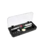 Ferro de soldar a gás Yato YT-36706 1300°C maçarico a butano com soprador de ar quente, preto/vermelho/aço inoxidável
