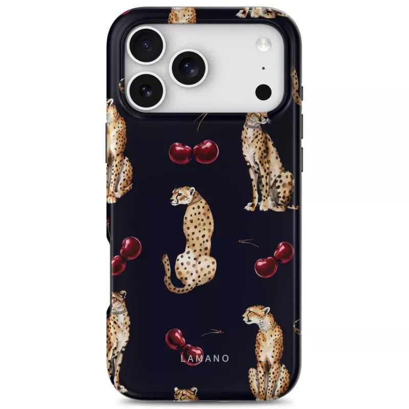 Capa MagSafe Tech-Protect Lamano para iPhone 17 Pro / 18 Pro – Midnight Cherry