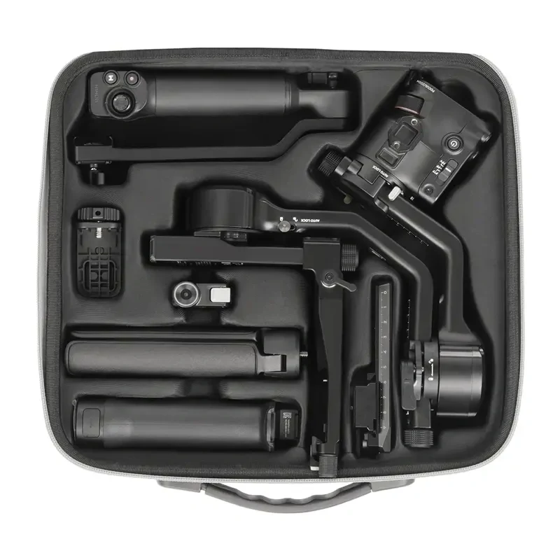 Bolsa de ombro multifuncional com alça Sunnylife para gimbals DJI RS - preta