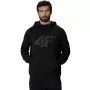 Sweatshirt 4F homem M2548 preto profundo XL