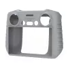 Capa de silicone 2 em 1 Sunnylife para comando DJI RC (sem proteção solar), cinzento