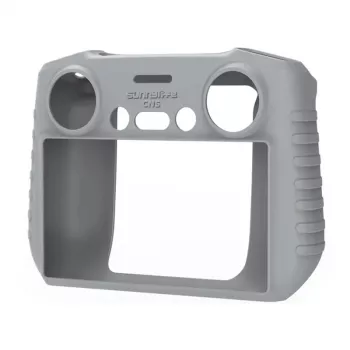 Capa de silicone 2 em 1 Sunnylife para comando DJI RC (sem proteção solar), cinzento