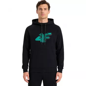 Sweatshirt 4F homem M2241 preto profundo tamanho L