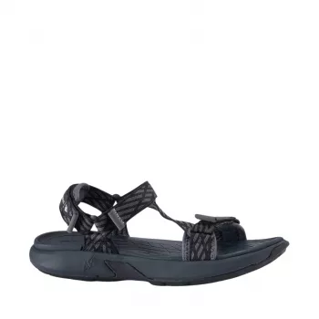 Sandálias mulher cinzento-escuro com tira de calcanhar 4F F116 | fecho de velcro ajustável | tamanho 39