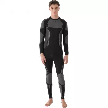 Leggings térmicas ativas homem 4F M166 Deep Black S/M