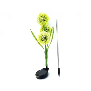 Candeeiro decorativo solar LED Forever Light Sunari FLS-95 com efeito de chama cintilante, 3000K branco quente, IP65, 600mAh