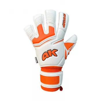 Luvas de guarda-redes 4Keepers Champ Training VII RF2G Junior branco/laranja tamanho 4